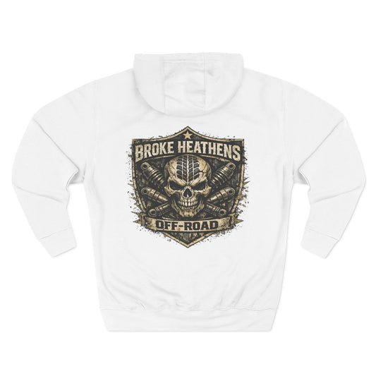 Broke Heathens Off-Road Skull hoodie
