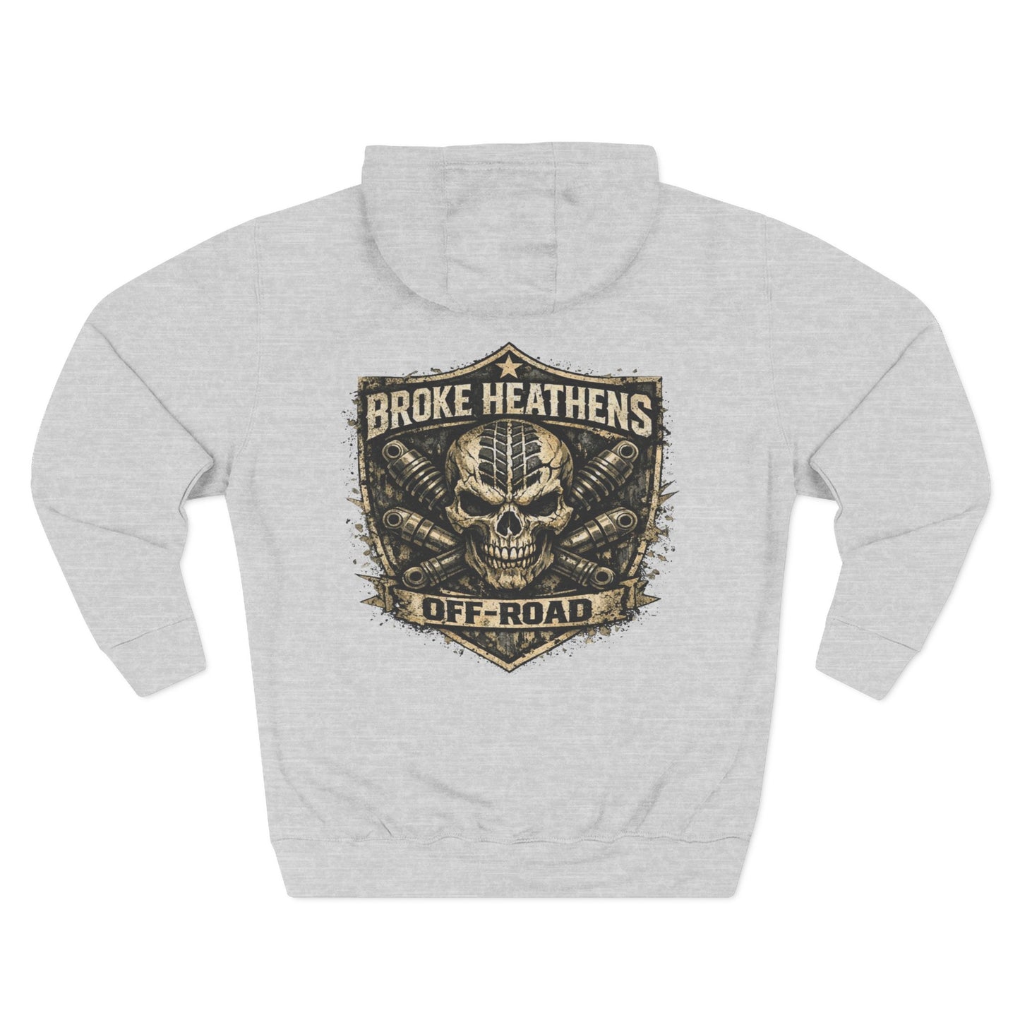 Broke Heathens Off-Road Skull hoodie