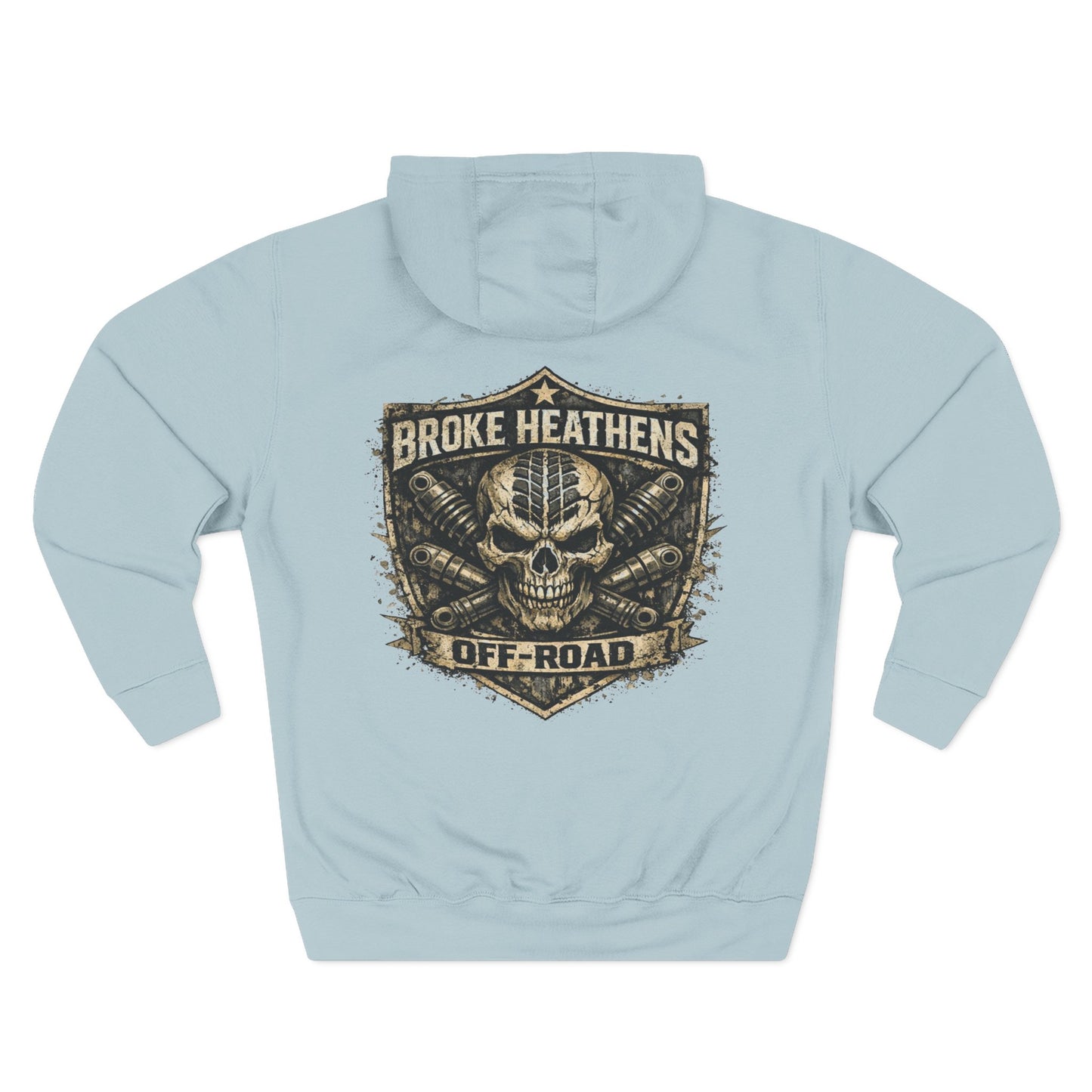 Broke Heathens Off-Road Skull hoodie