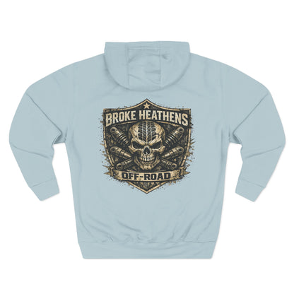 Broke Heathens Off-Road Skull hoodie