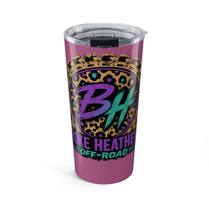 Broke Heathens Cheetah Print Tumbler
