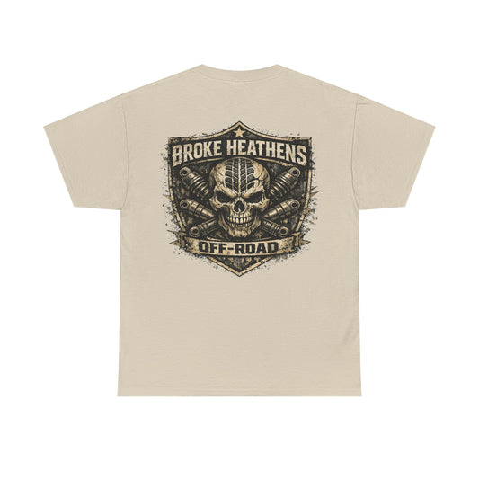 Broke Heathens Off-Road Skull T -Shirt