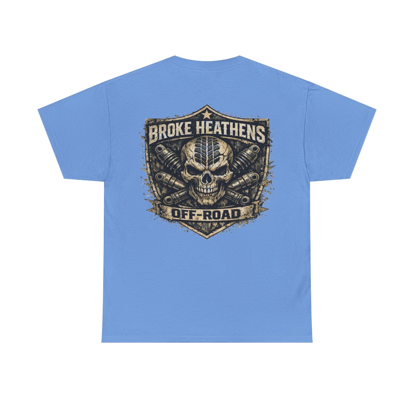Broke Heathens Off-Road Skull T -Shirt