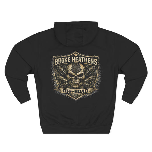 Broke Heathens Off-Road Skull hoodie
