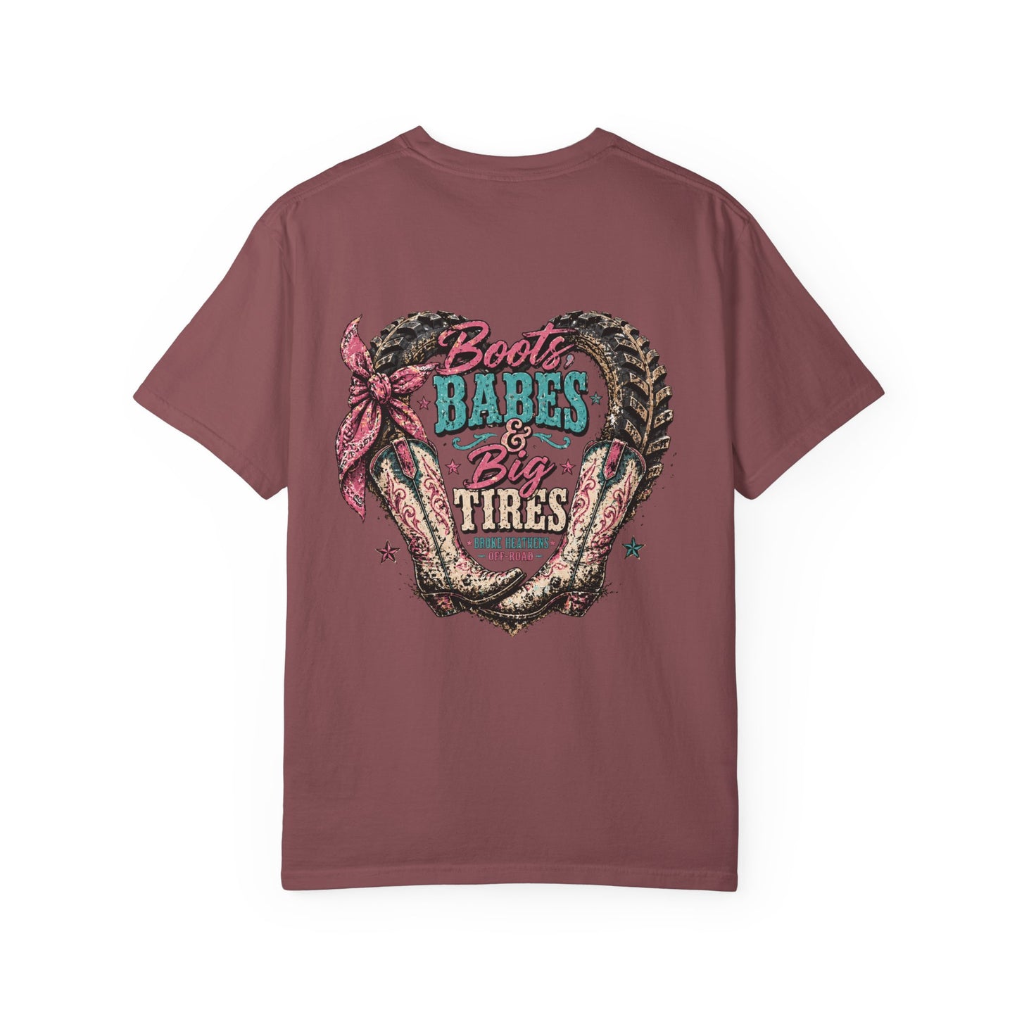 Boots Babes & Big Tires T-shirt