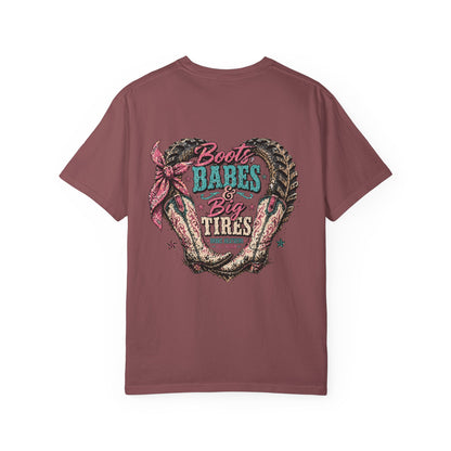 Boots Babes & Big Tires T-shirt