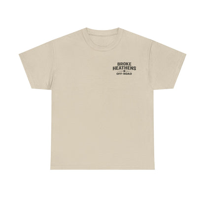 Broke Heathens Off-Road Skull T -Shirt