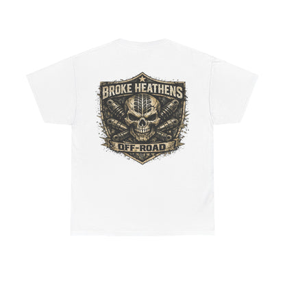 Broke Heathens Off-Road Skull T -Shirt