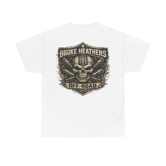 Broke Heathens Off-Road Skull T -Shirt