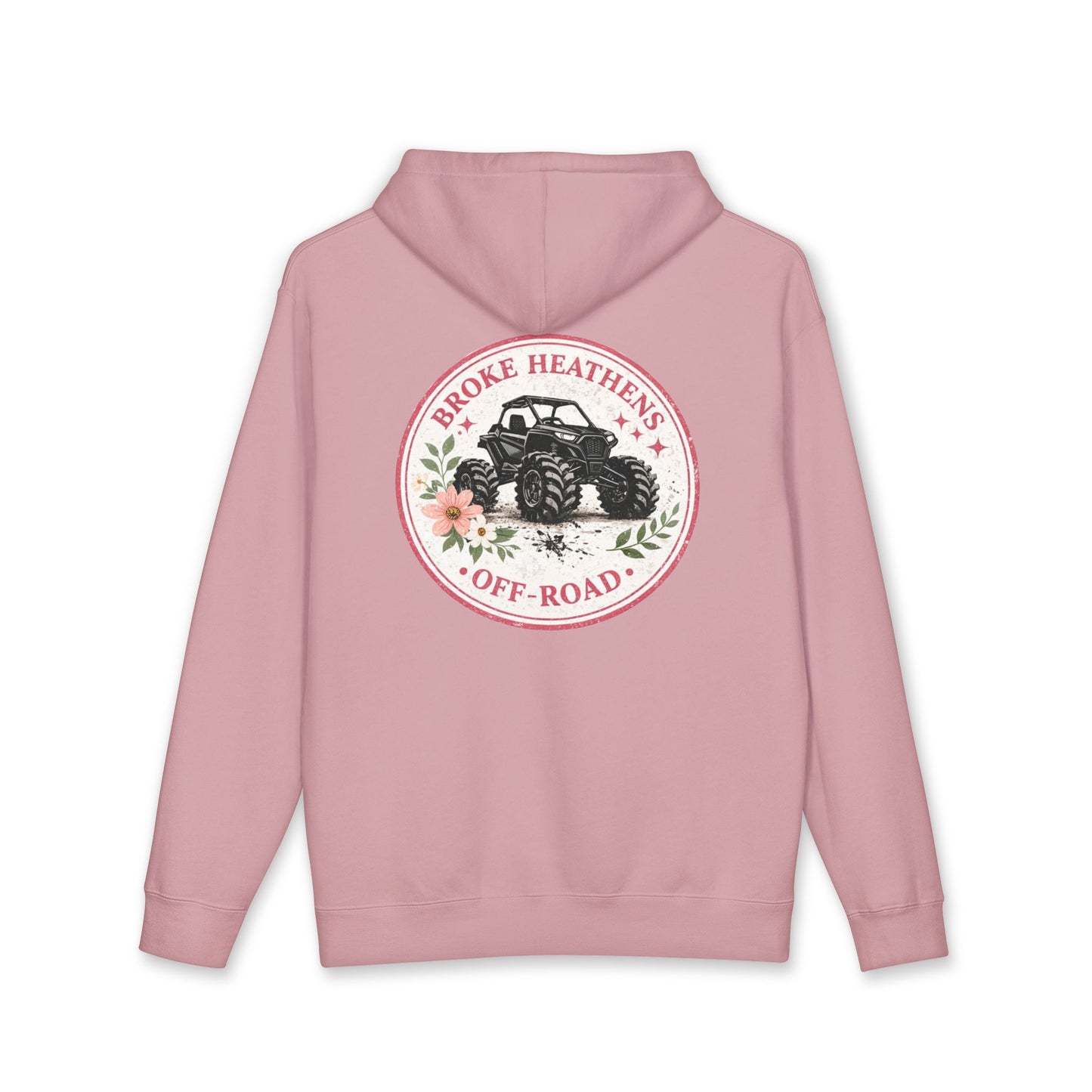 Broke Heathens Floral Hoodie
