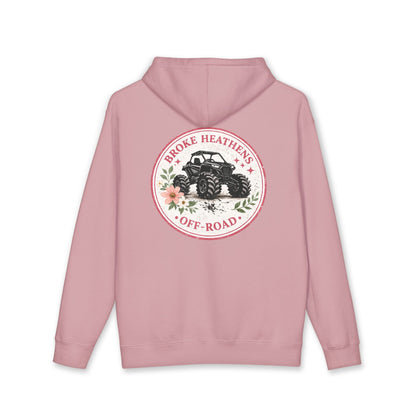 Broke Heathens Floral Hoodie