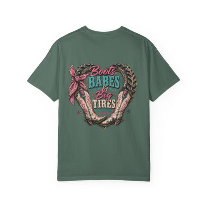 Boots Babes & Big Tires T-shirt