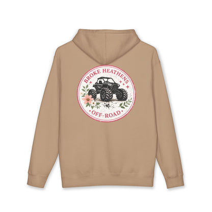 Broke Heathens Floral Hoodie