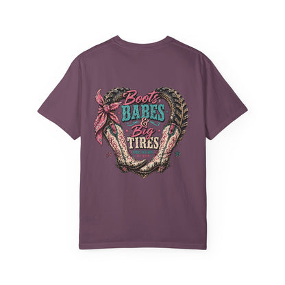 Boots Babes & Big Tires T-shirt