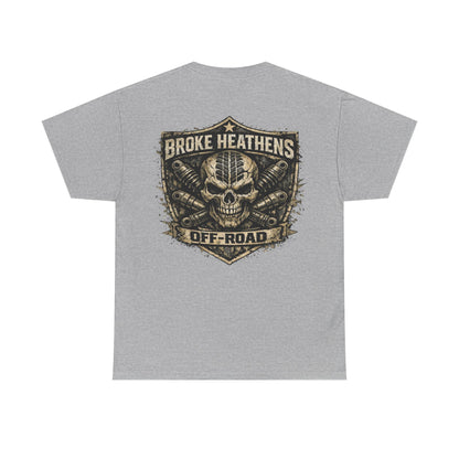 Broke Heathens Off-Road Skull T -Shirt