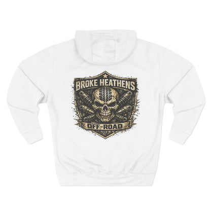 Broke Heathens Off-Road Skull hoodie