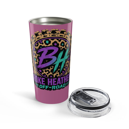 Broke Heathens Cheetah Print Tumbler