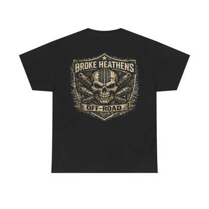Broke Heathens Off-Road Skull T -Shirt